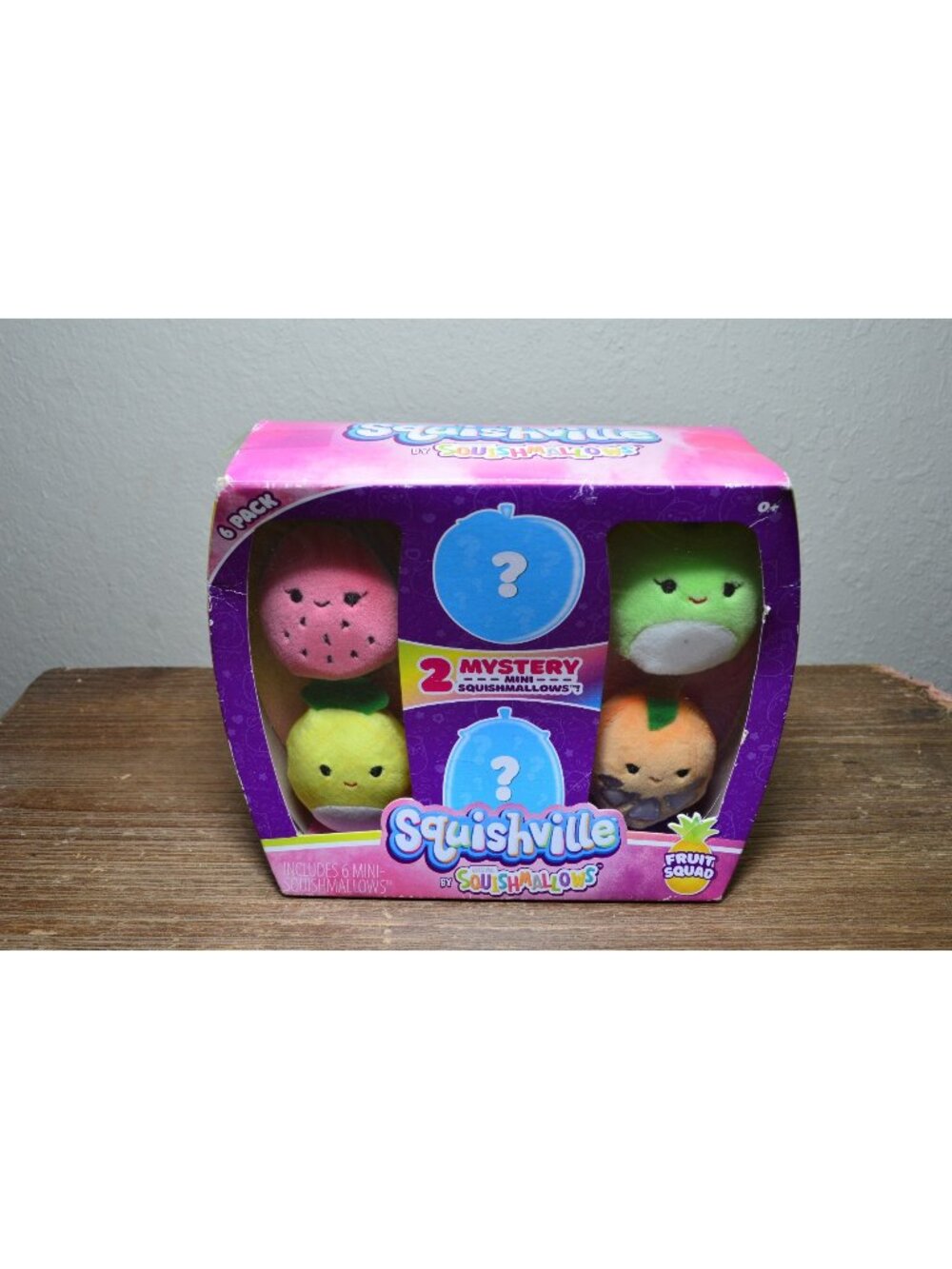 Squishmallows Squishville Fruit Squad Pack Mini Plus Mystery Plush Toy Kawaii
